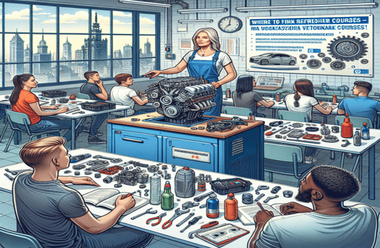 Gdzie znaleźć kursy doszkalające z mechaniki samochodowej w Gdańsku – ważne umiejętności i korzyści z uczestnictwa w kursach zawodowych